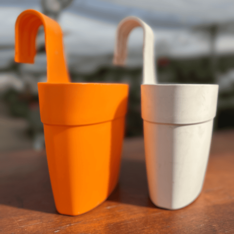 Maceta balcón canasto