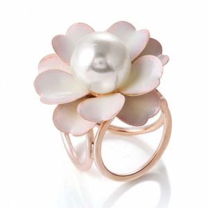 Accesorio Bufanda Flor Blanco