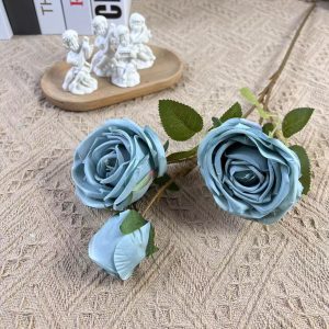 Flor Artificial Plastica Azul De Poliester 5125099950767