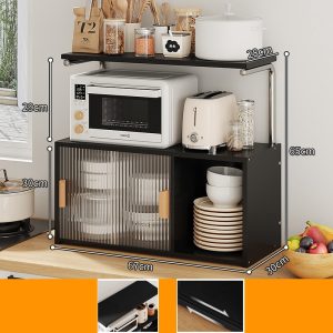 Alacena De Bambu 3 Niveles 67Cm