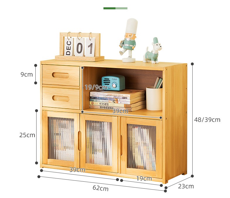 Alacena Bambú 67cm 26cm
