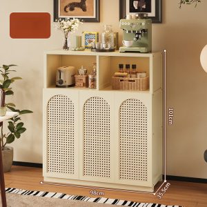 Alacena Bambú puertas plastico 95cm