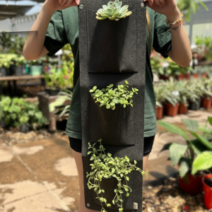 Jardín vertical 3 bolsillos vertical