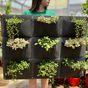 Jardín vertical 9 bolsillos grande