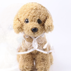 Capa de lluvia para mascotas blanco (XS/S/M/L) 4703491630289