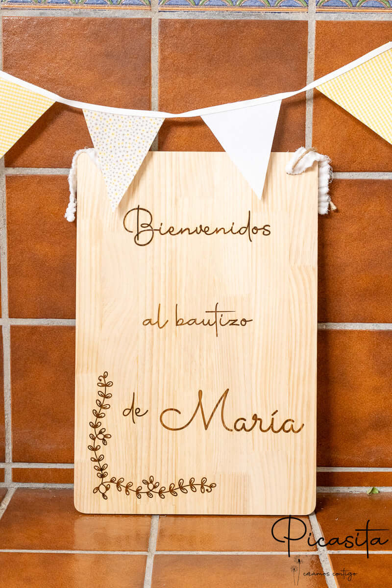 Cartel de Bienvenida