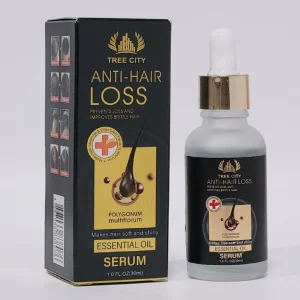 ACEITE PARA EL CABELLO ANTICAIDA, PREVIENE LA CAIDA DEL CABELLO Y MEJORA EL CABELLO QUEBRADIZO TREE CITY 30ML