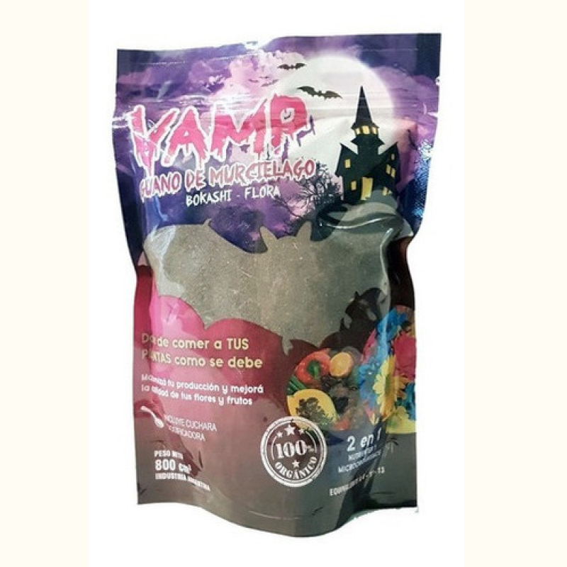 Vamp Guano de murciélago flora