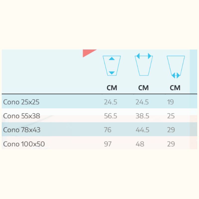 Maceta rotomoldeo MAIDA cónica lisa - Imagen 4