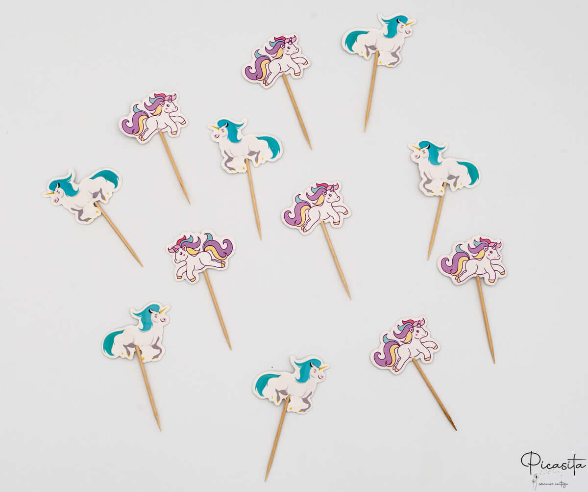 Palillos Decorativos Cumpleaños - Imagen 3