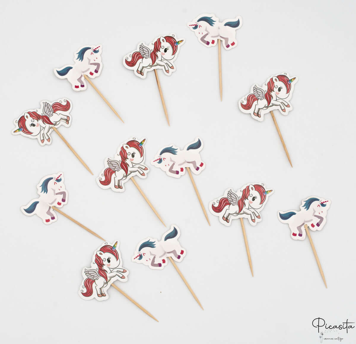 Palillos Decorativos Cumpleaños - Imagen 4