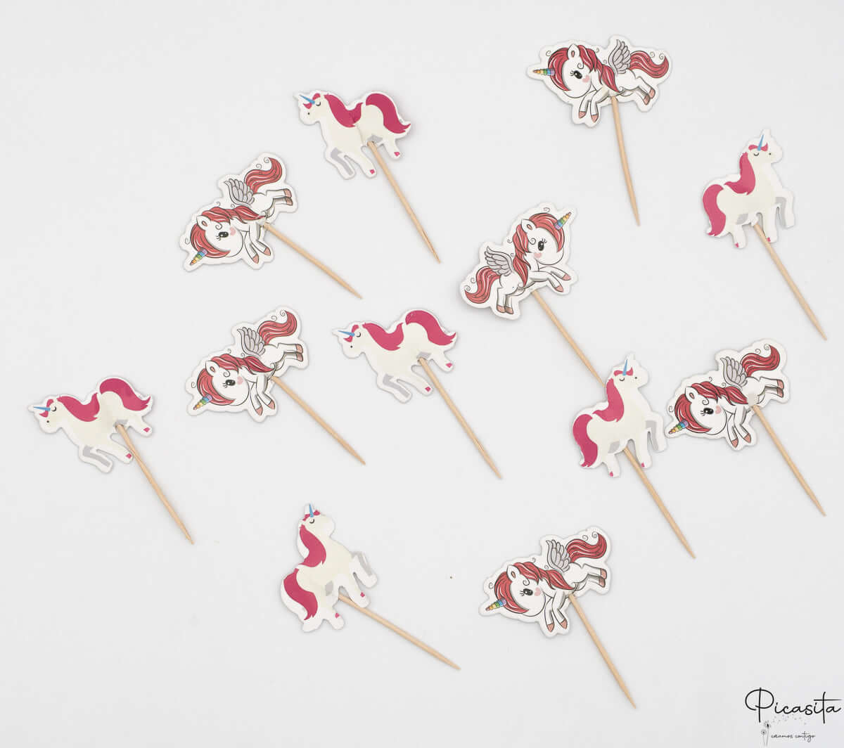 Palillos Decorativos Cumpleaños - Imagen 5