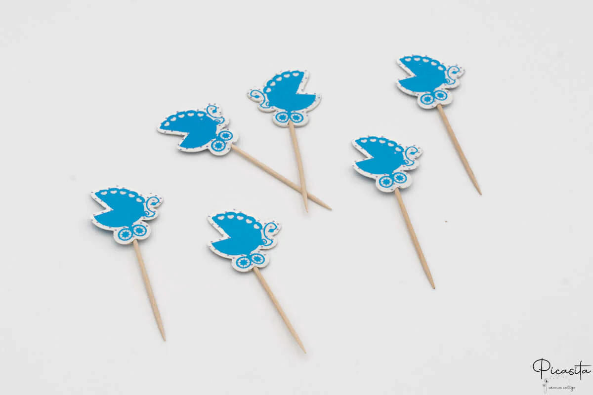 Palillos Decorativos Cumpleaños