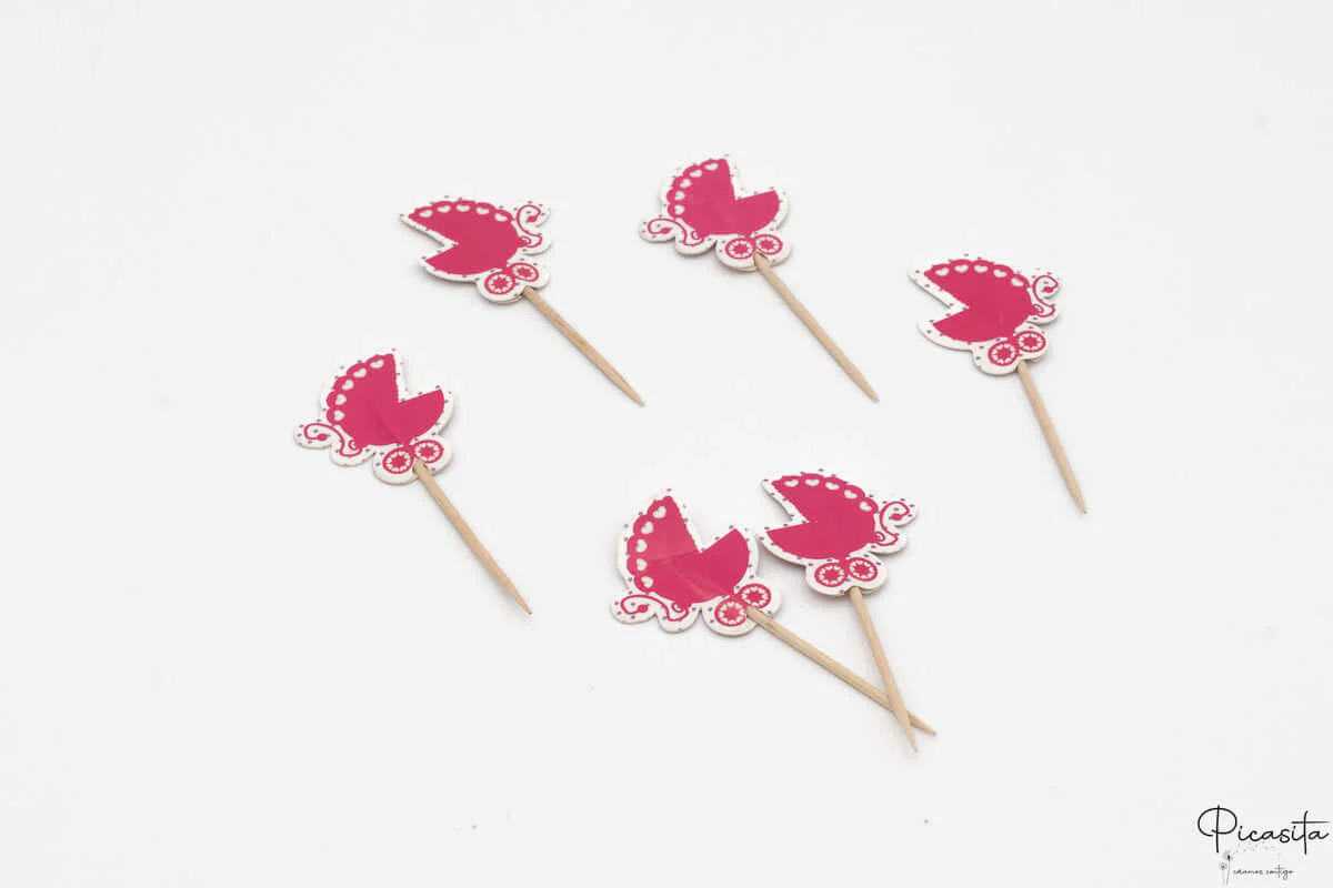 Palillos Decorativos Cumpleaños