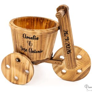 Triciclo Madera Grabado